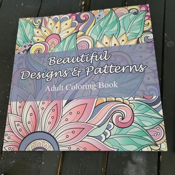Lot Bundle of 4 Adult Coloring Books Mandala Inspiration Pattern Designs - Picture 4 of 5